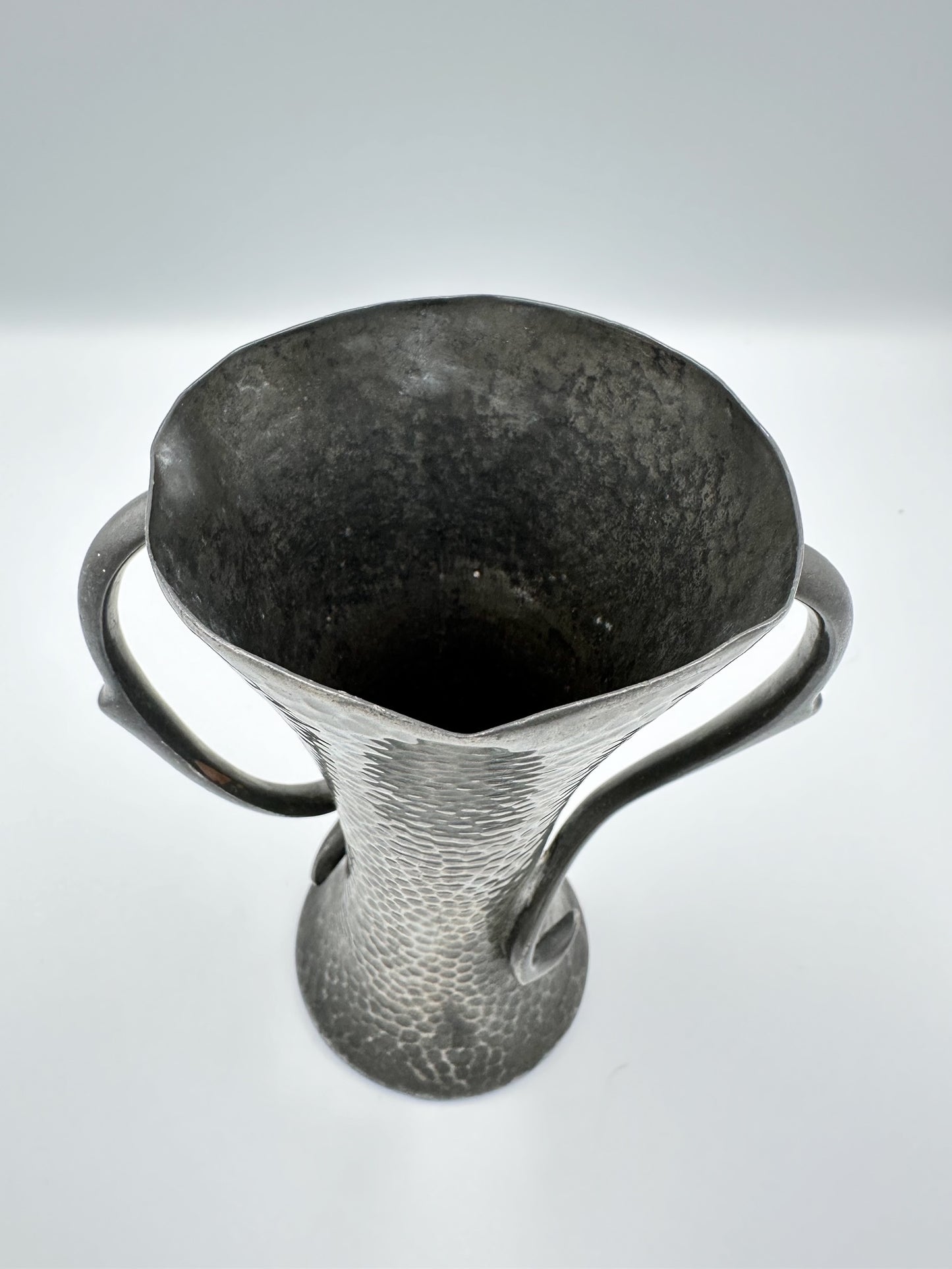 Art Nouveau Pewter Vases