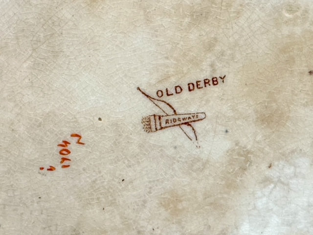 Ridgways Old Derby Imari Sardine Dish