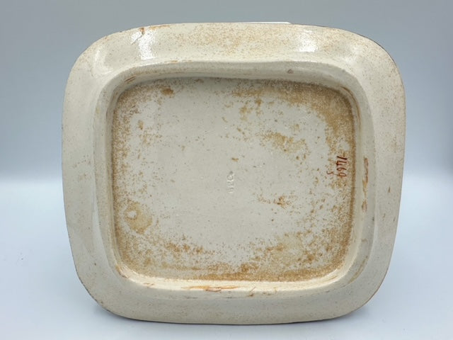 Brownhills Pottery Bamboo Trellis Sardine Dish