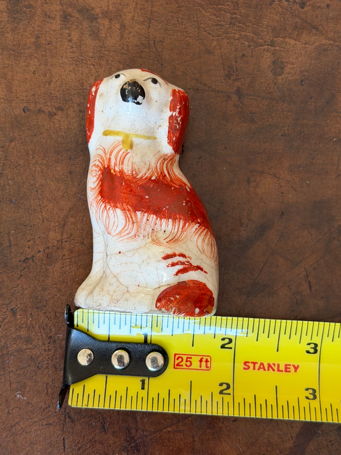 Cute Miniature Staffordshire Spaniel Figurine