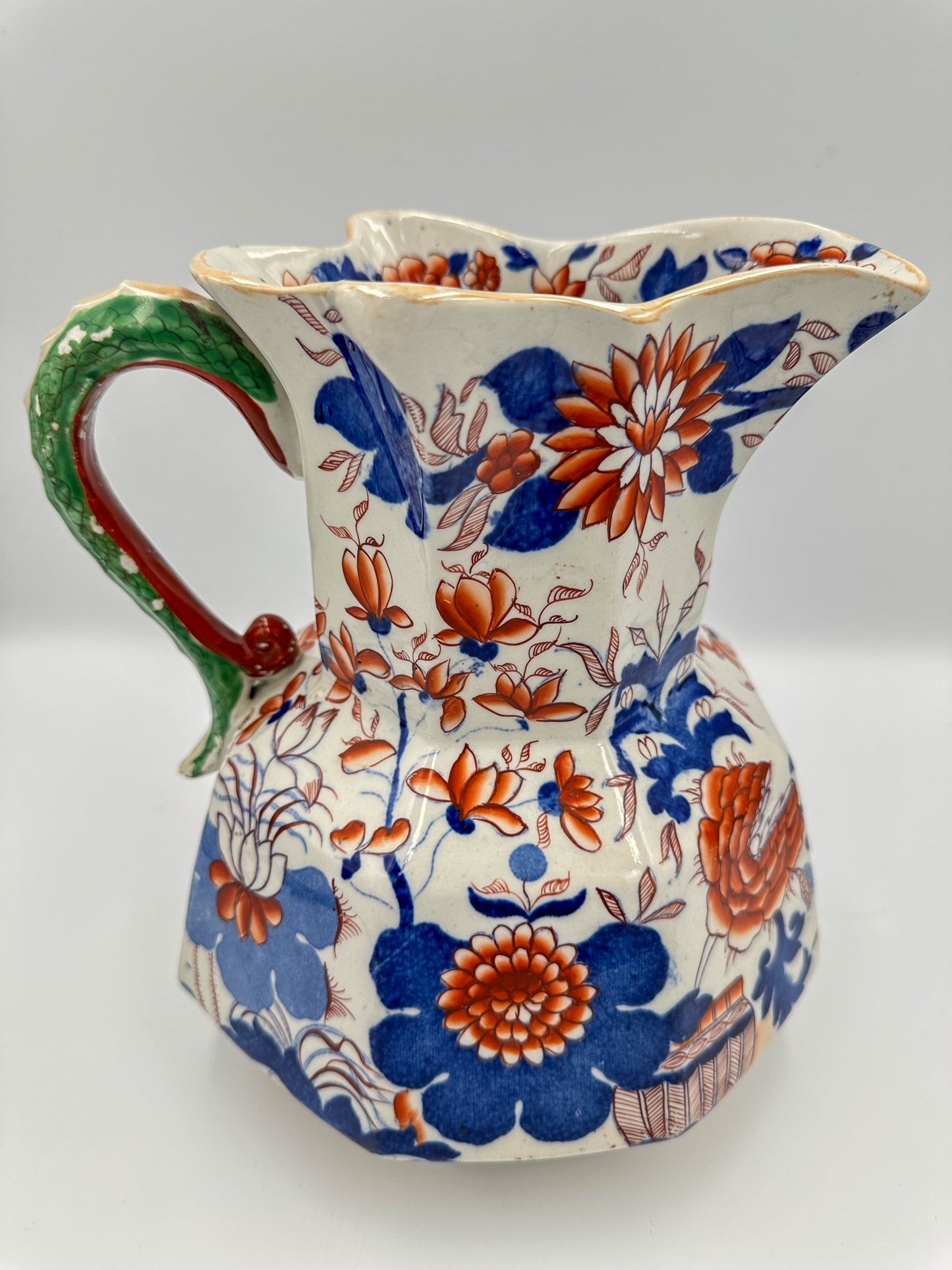 Mason's Ironstone Imari Hydra Pitcher