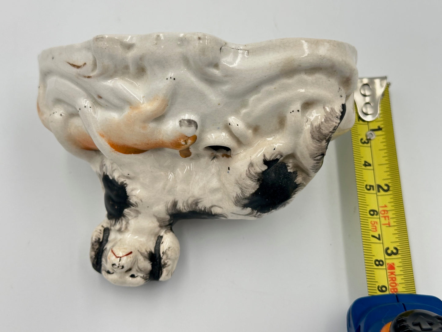 Staffordshire Hunting Dog with Prize Hare Ink Well