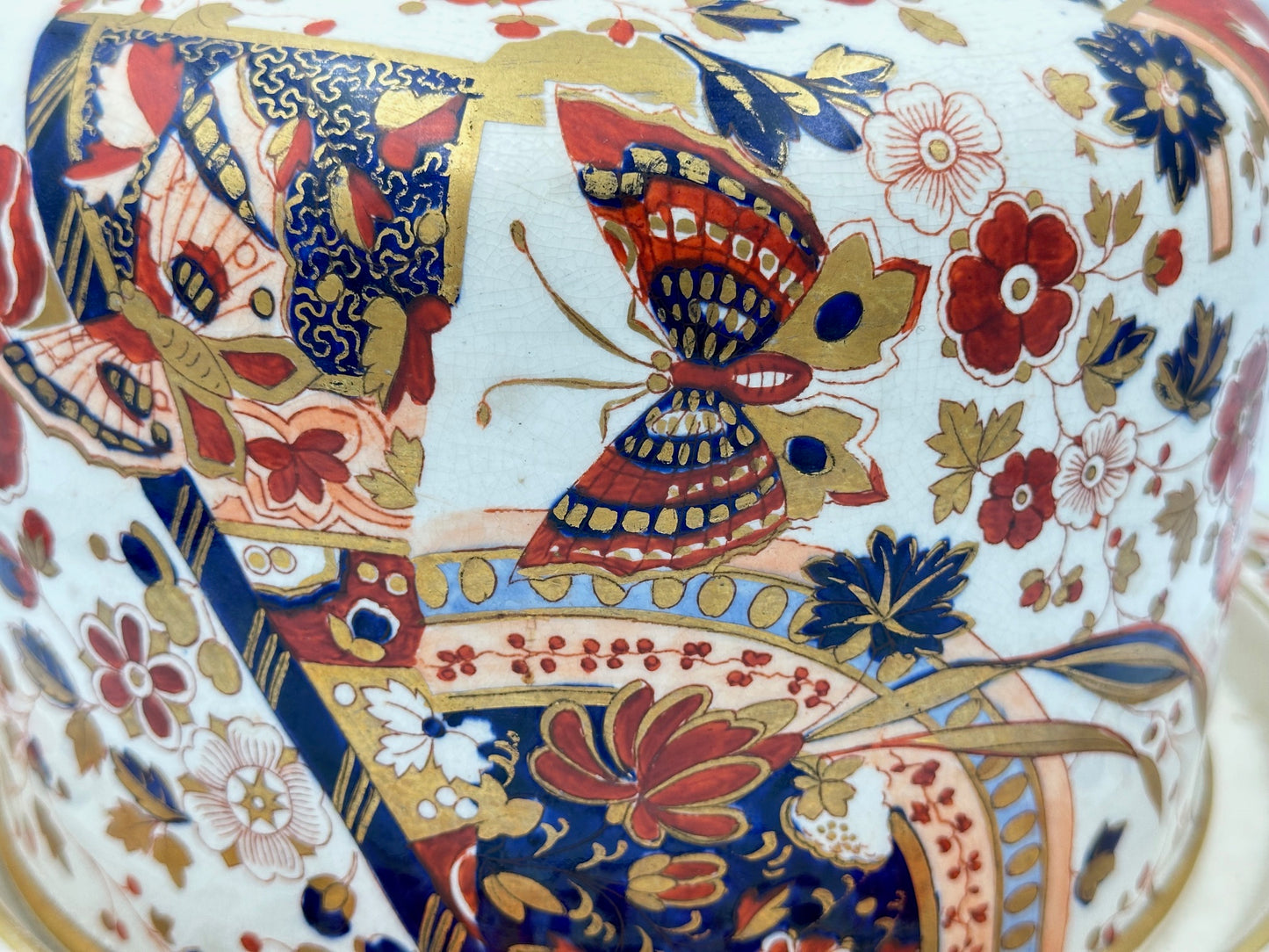 Ridgway Old Derby Imari Cheese Dome