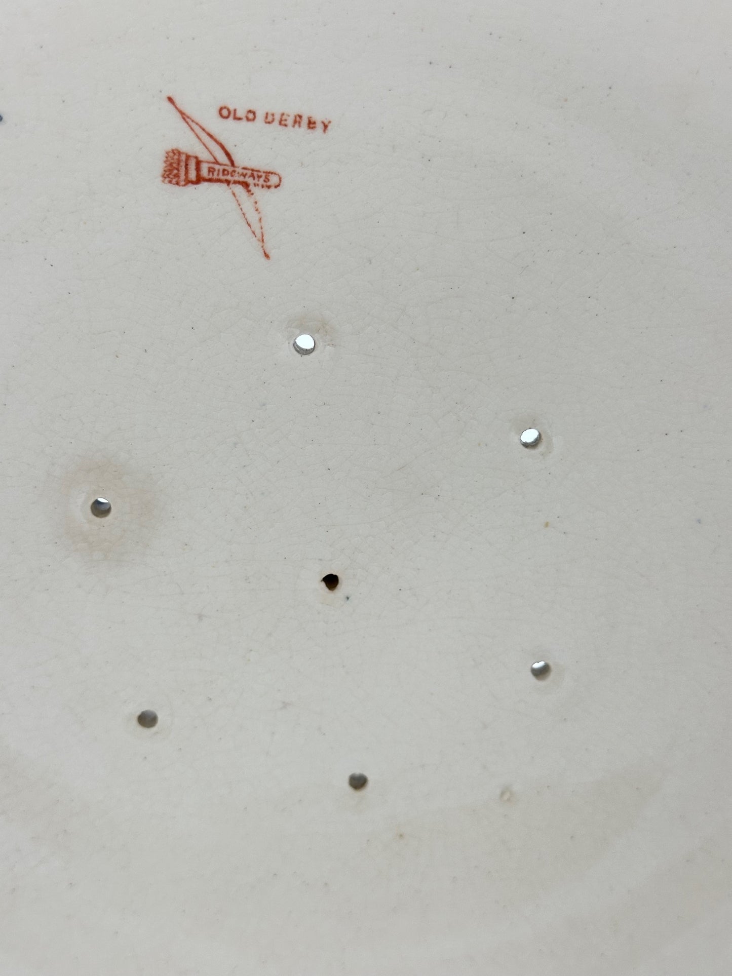 Ridgway Old Derby Imari Cheese Dome