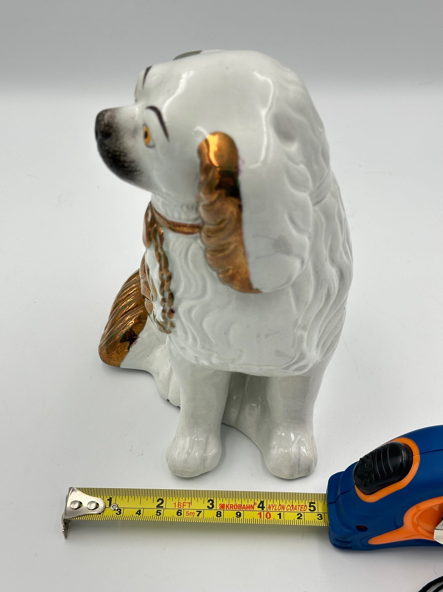 Copper Lustre Staffordshire Spaniels C. 1870