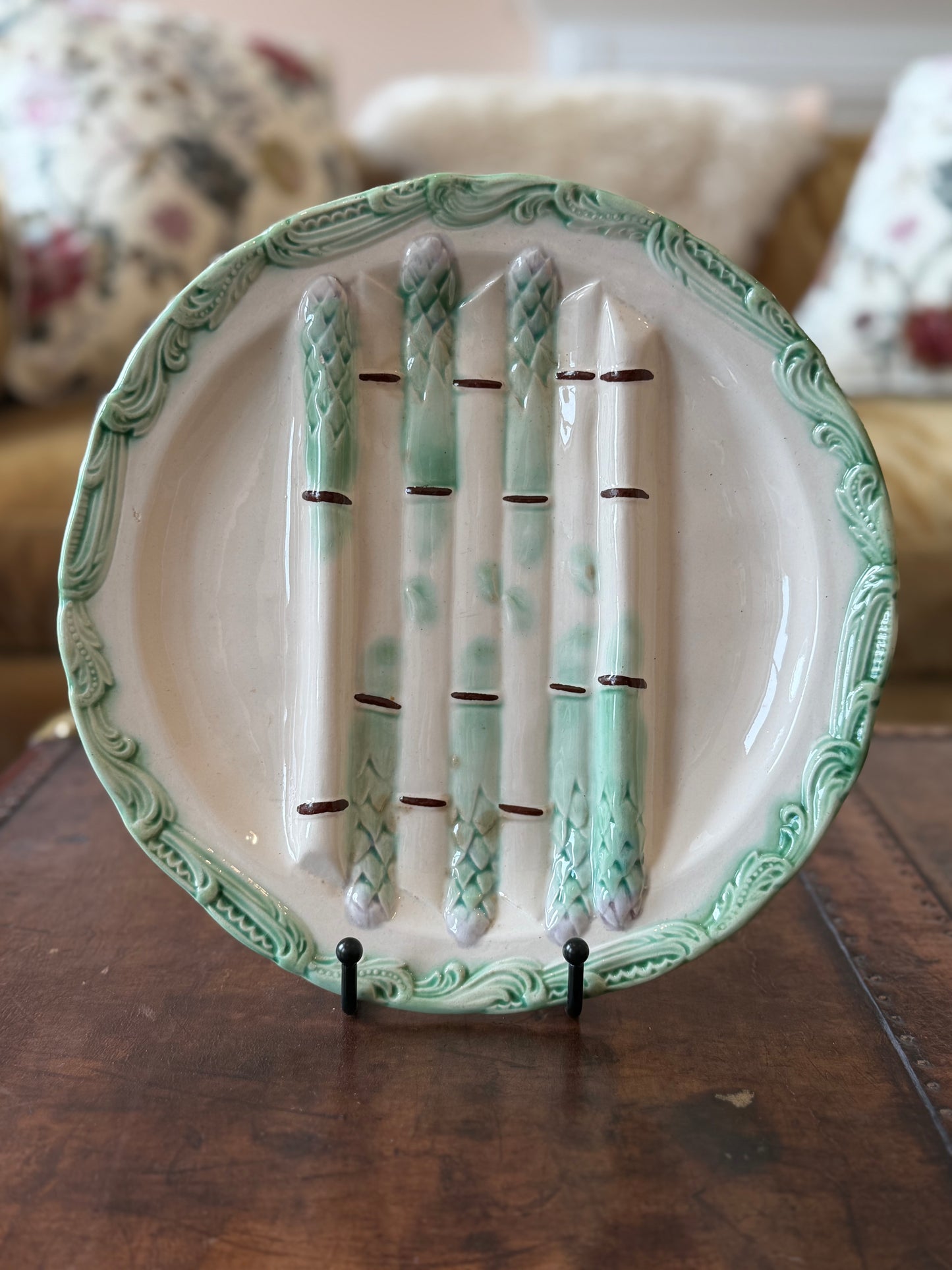 Longchamp Asparagus Plates and Platter