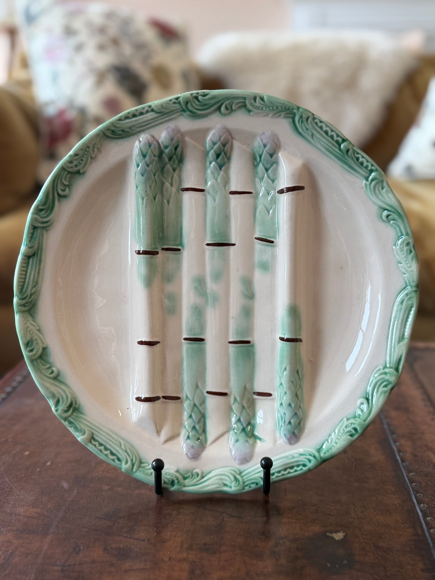 Longchamp Asparagus Plates and Platter