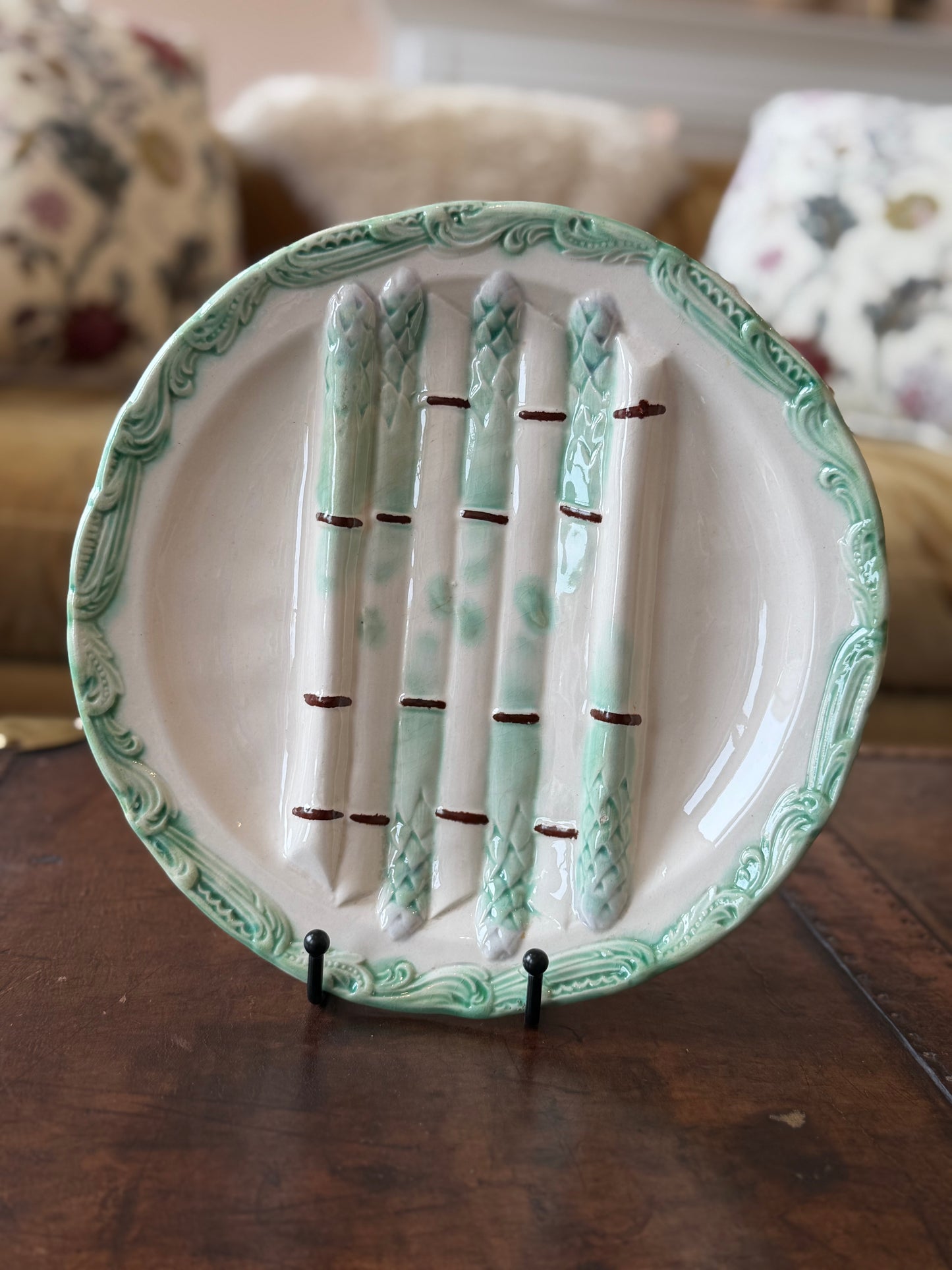Longchamp Asparagus Plates and Platter