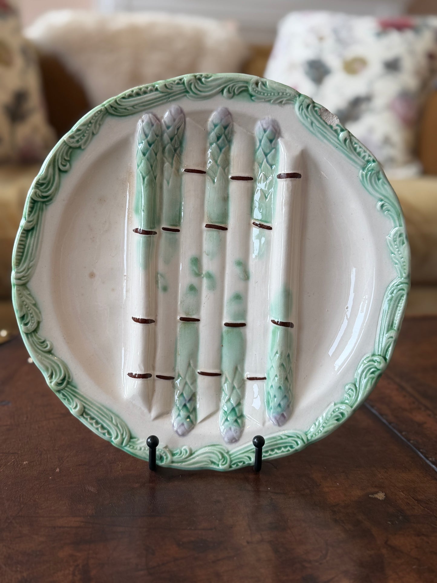Longchamp Asparagus Plates and Platter