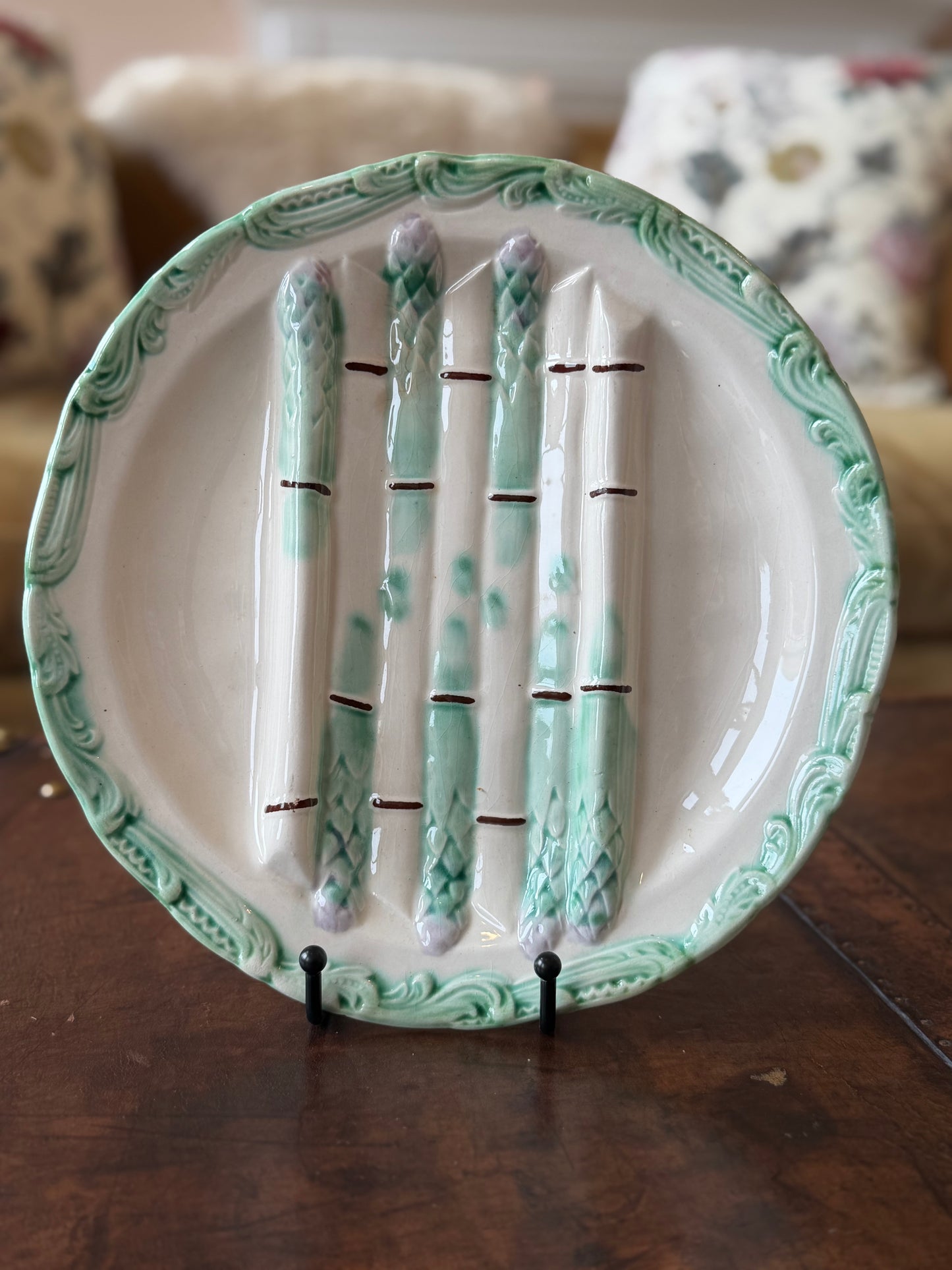 Longchamp Asparagus Plates and Platter