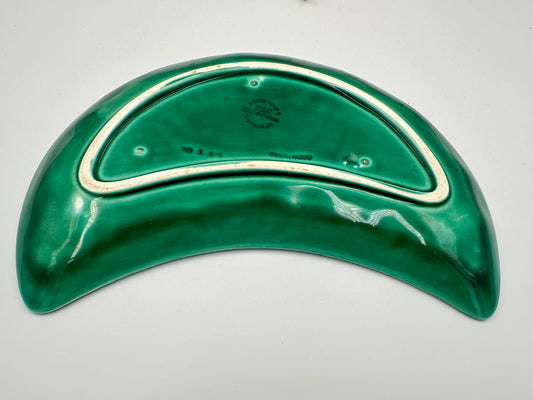 Wedgwood Majolica Crescent Bone Plate