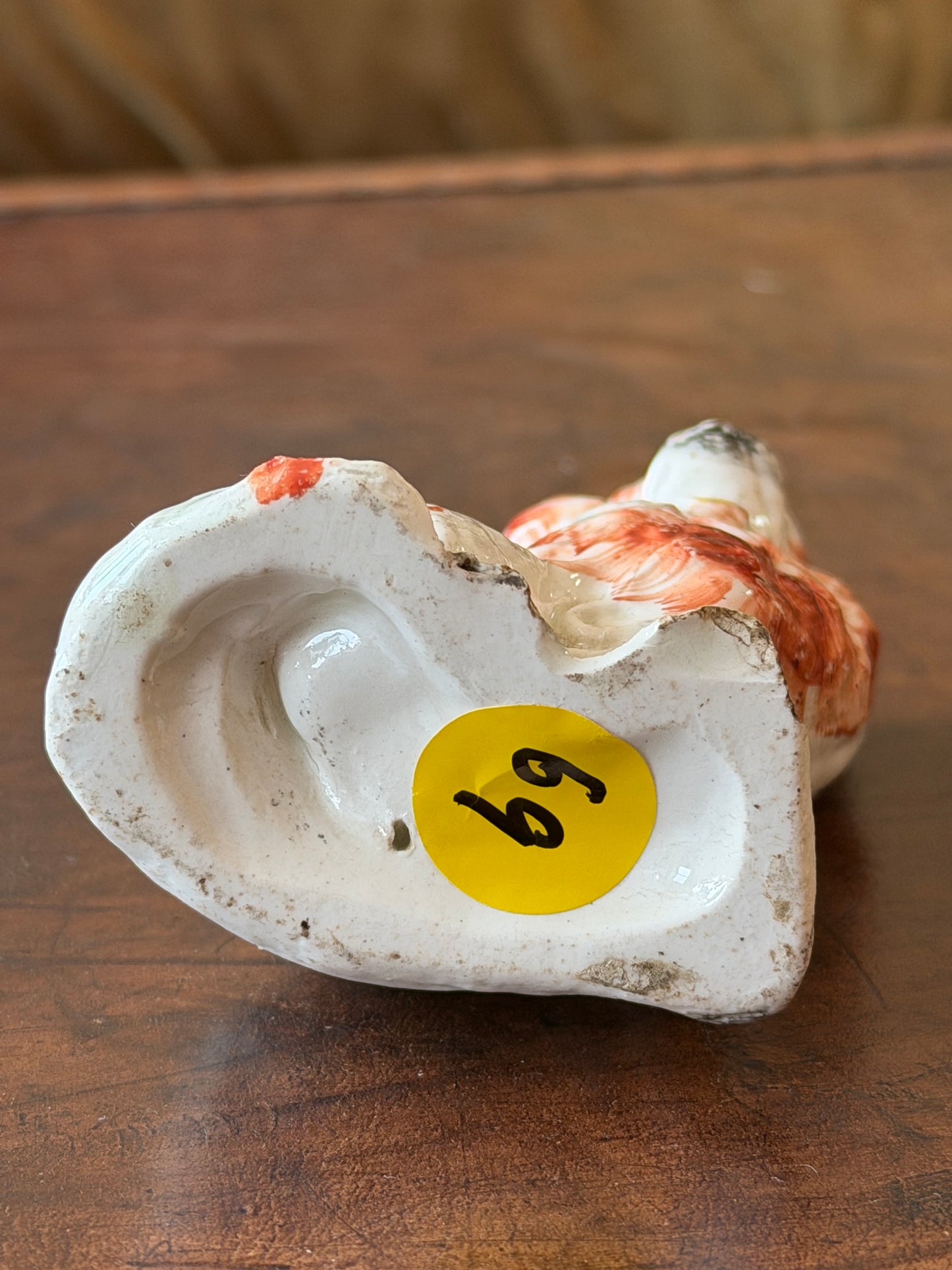 Detailed Miniature Staffordshire Spaniel Figurine