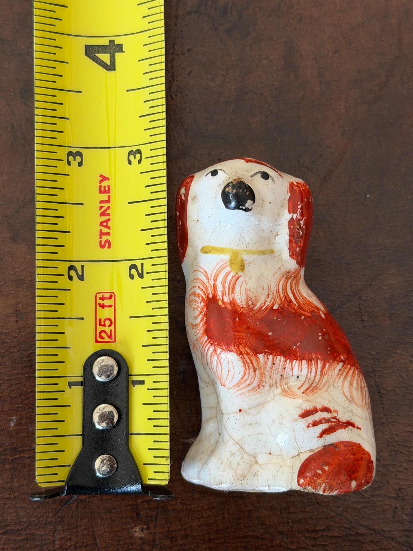 Cute Miniature Staffordshire Spaniel Figurine