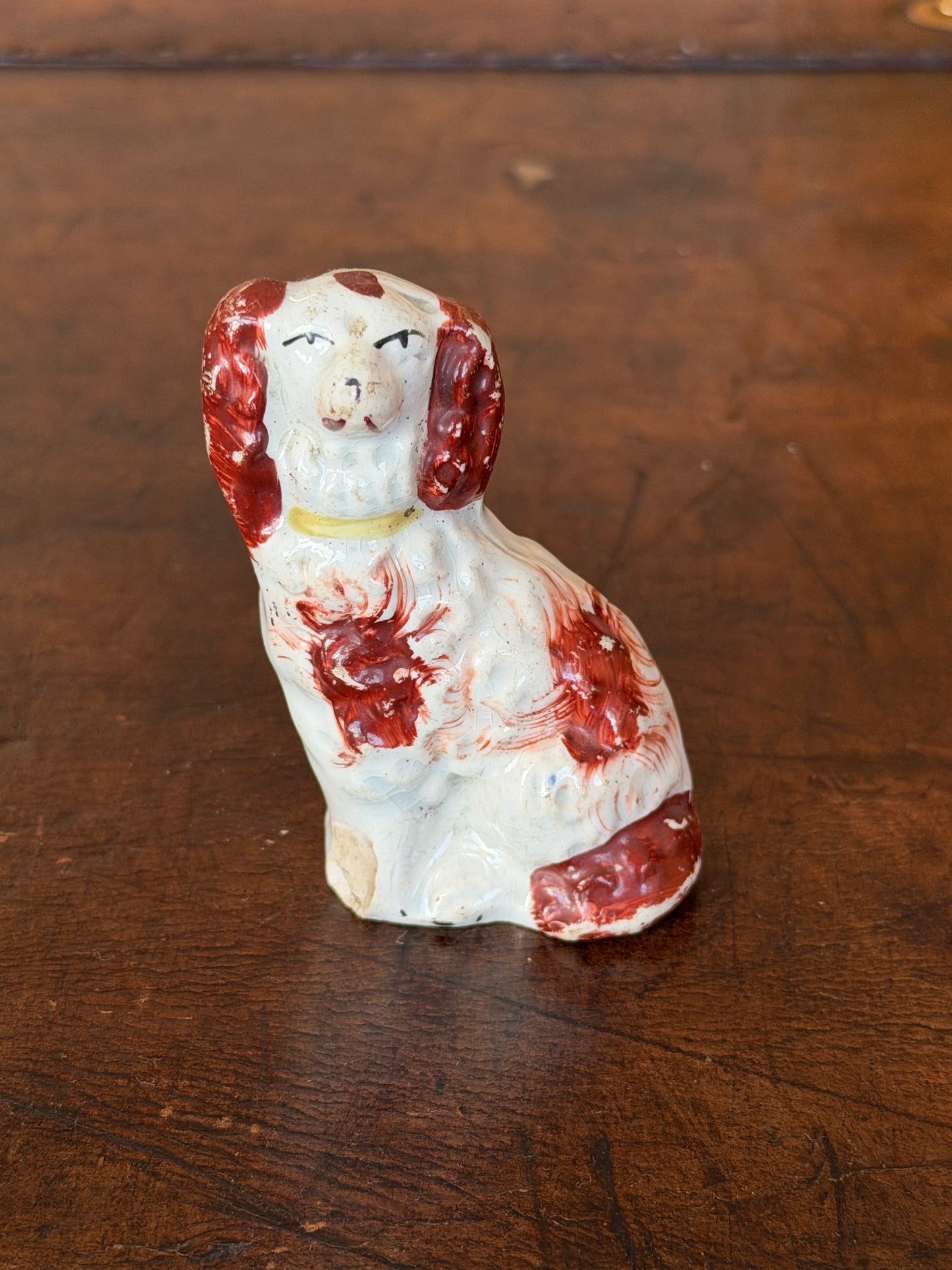 Very Tiny Staffordshire Spaniel Figurine