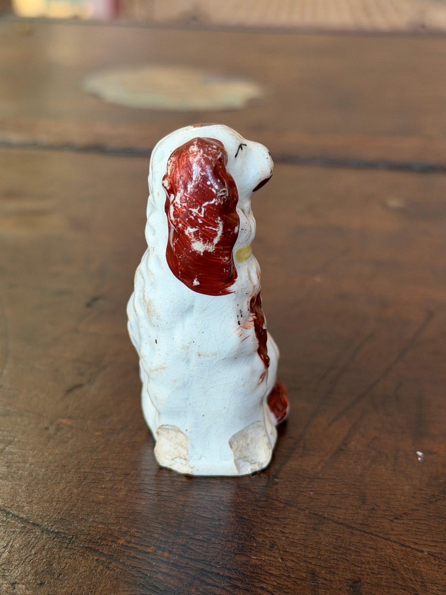 Very Tiny Staffordshire Spaniel Figurine
