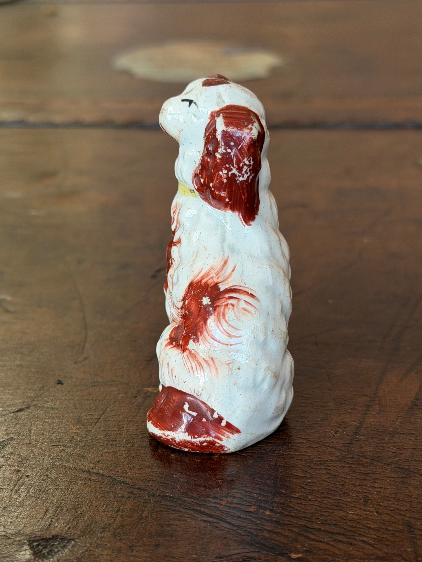 Very Tiny Staffordshire Spaniel Figurine