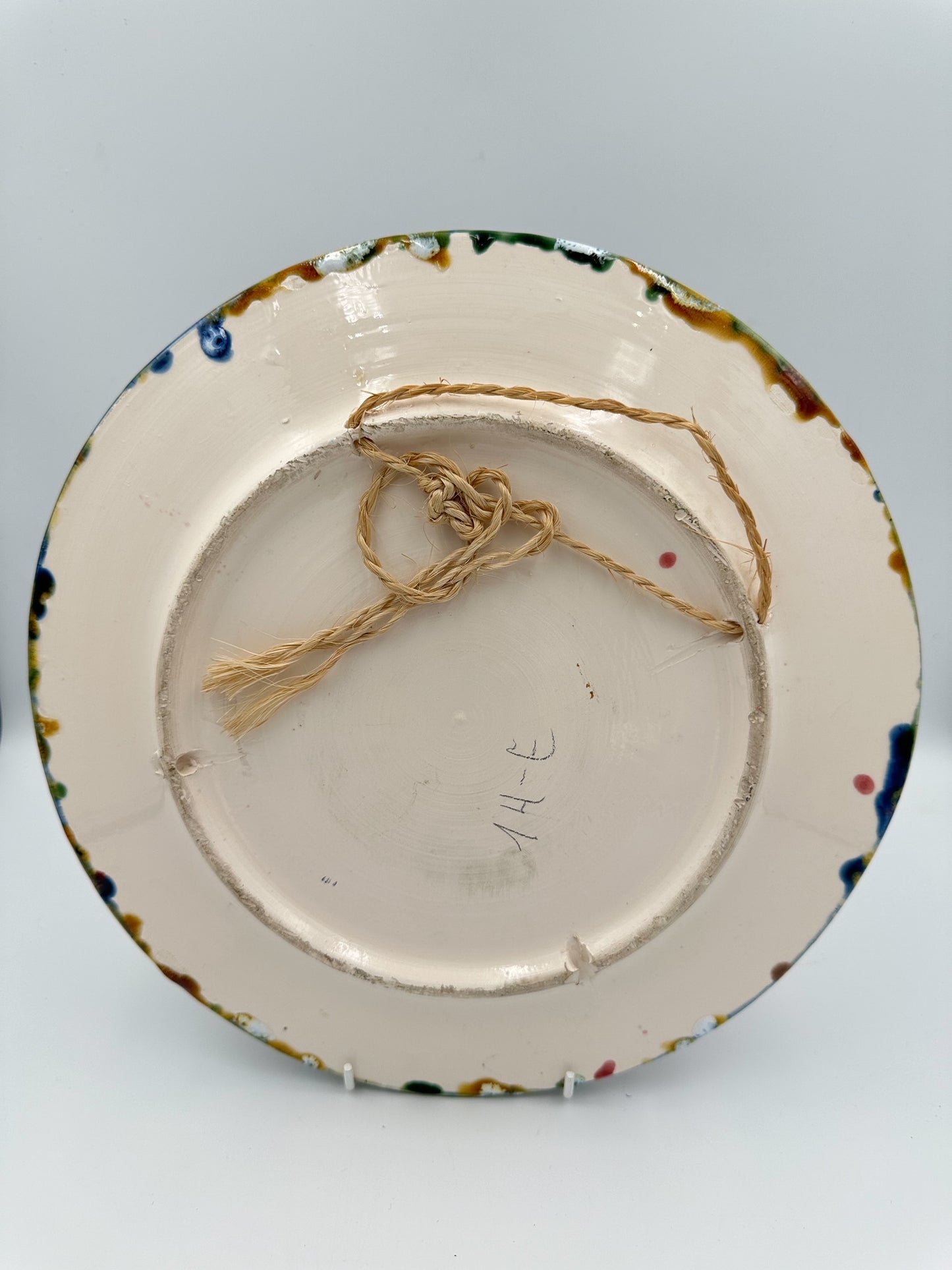 Portuguese Crab Majolica Display Plate