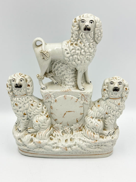 Poodle & Spaniels "Clock"